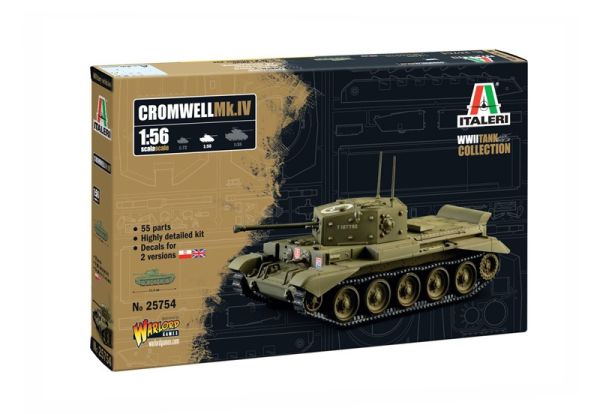 ITA25754 - Tanque CROMWELL Mk.IV para montar y pintar - 1
