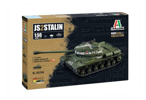 ITA25764 - Tanque JS2 Stalin para montar y pintar - 1