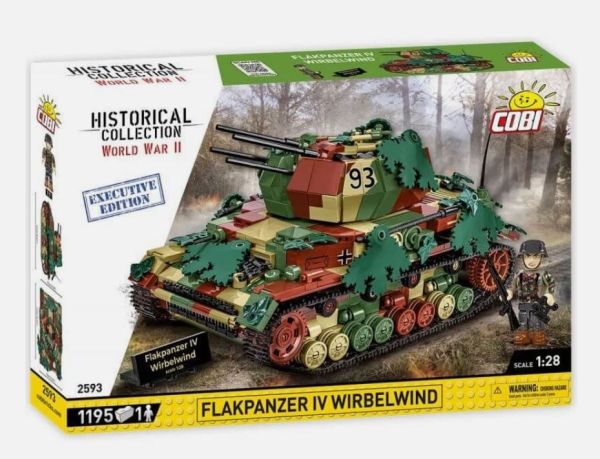 COB2593 - Tanque Flakpanzer IV Wirbelwind - Edición exclusiva - 1195 piezas - 1