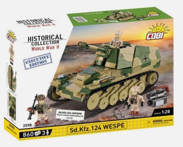COB2598 - Sd. Kfz. 124 Wespe - Edición exclusiva - 860 piezas - 1