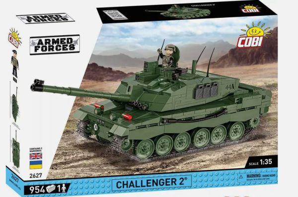 COB2627 - Tanque Challenger 2 - 954 piezas - 1