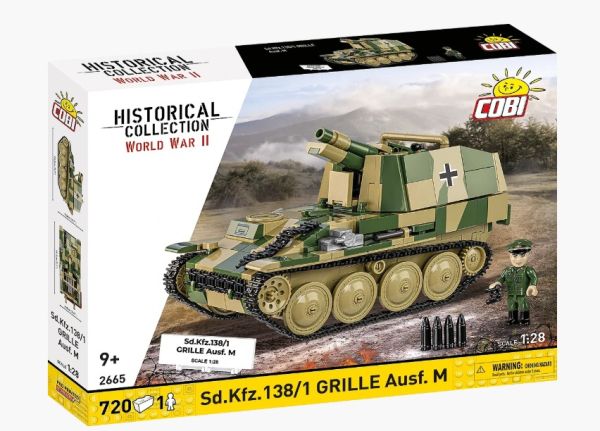 COB2665 - Tanque Sd.Kfz. 138/1 Grille Ausf. M - 720 piezas - 1