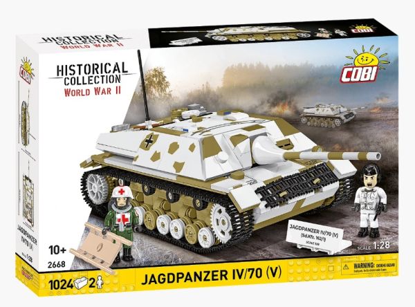 COB2668 - Tanque JAGDPANZER IV/70 V / Sd.Kfz.162/1 - 1024 piezas - 1