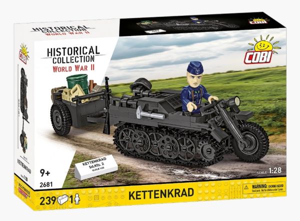 COB2681 - Vehículo militar Kettenkrad - 239 piezas - 1