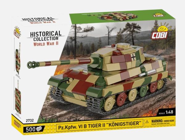 COB2732 - Pz.Kpfw. Tanque VI B Tiger II - KÖNIGSTIGER - 500 piezas - 1