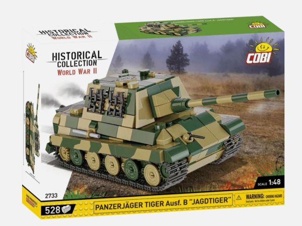COB2733 - Tanque PANZERJÄGER Tiger Ausf.B - JAGDTIGER - 528 piezas - 1