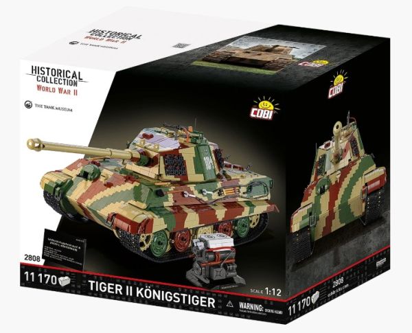 COB2808 - Tanque TIGER II Königstiger - 11 170 piezas - 1