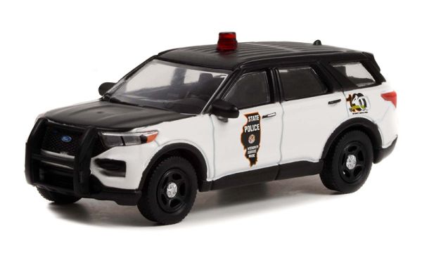 GREEN28100-F - 100 Aniversario FORD Police Interceptor Utiliy 2022 Policía Estatal de Illinois - 1