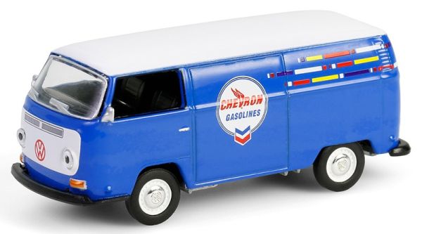GREEN28160-B - VOLKSWAGEN Type 2 Panel van CHEVRON 145º aniversario CHEVRON en blíster - 1