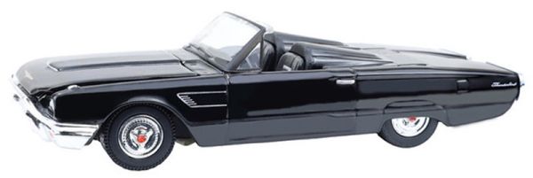 GREEN28170-E - 1965 FORD Thunderbird Negro de la serie BLACK BANDIT en blíster - 1