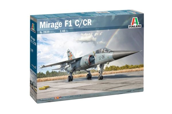 ITA2839 - Avión de combate MIRAGE F1 C-CR para montar y pintar - 1