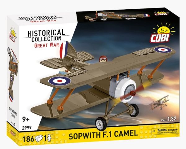 COB2999 - Avión militar SOPWITH F.1 Camel - 186 piezas - 1