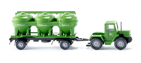 WIK038598 - MERCEDES MB TRAC 700 Con remolque silo de 2 ejes - 1