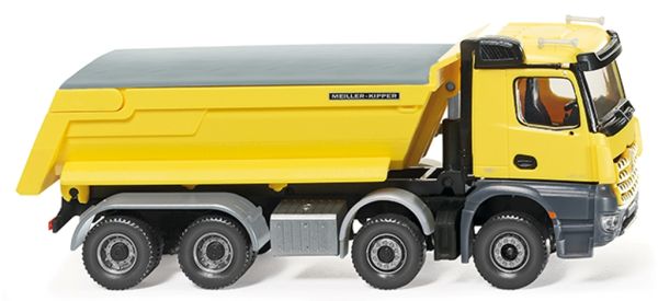 WIK067449 - MERCEDES Arocs 8x4 con volquete MEILLER Amarillo - 1
