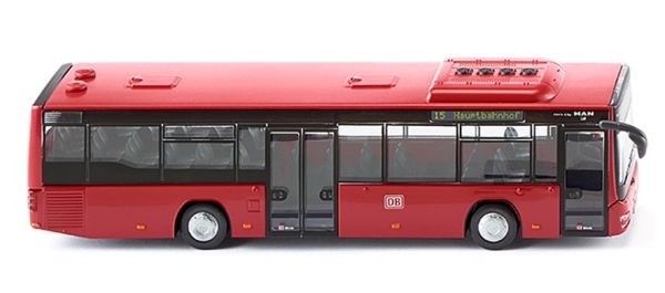 WIK070703 - MAN Lion's City Bus A78 rojo DB Ferrocarriles Alemanes - 1