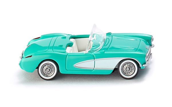 WIK081904 - CHEVROLET Corvette Descapotable Turquesa - 1