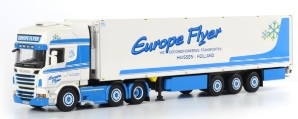 WSI02-1449 - SCANIA R Topline 3 ejes con remolque frigorífico EUROPE FLYER - 1