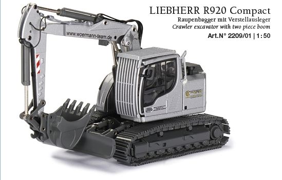 CON2209/01 - LIEBHERR R920 Gris compacto - 1