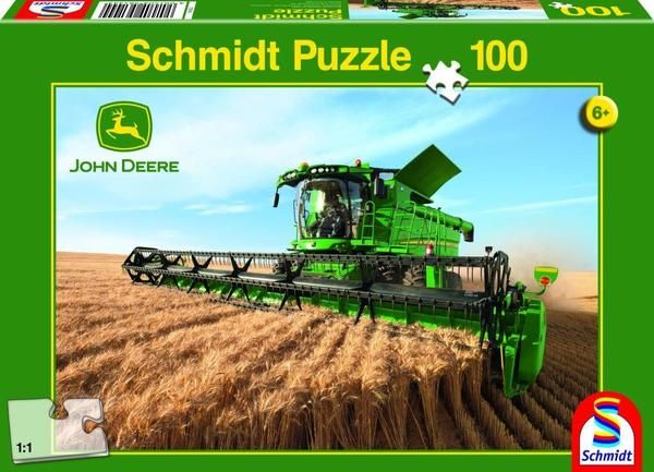 PUZ56144 - Puzzle Cosechadora JOHN DEERE S690 100 piezas - 1