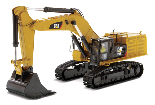 DCM85284 - Excavadora CATERPILLAR 390F LE con conductor y caja metálica - 1