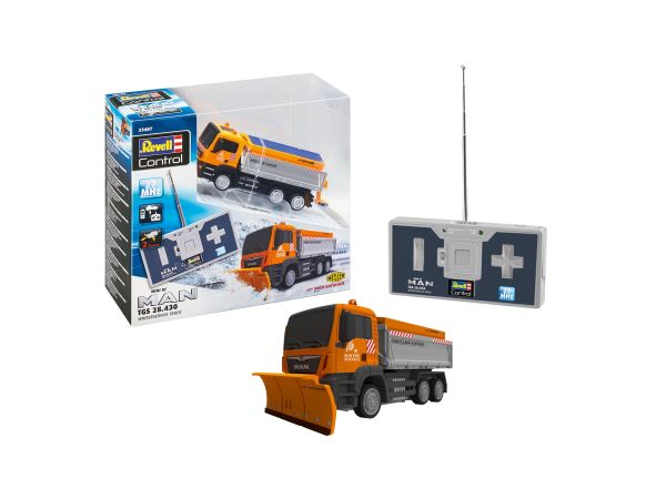 REV23487 - Mini quitanieves controlado por radio MAN TGS 28.430 - 1