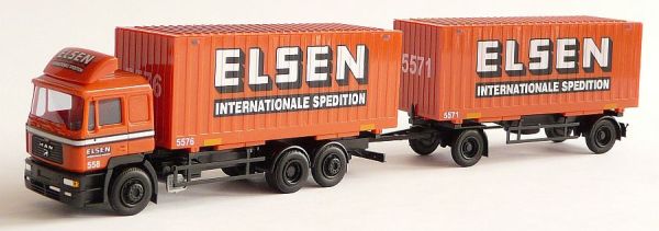 AWM70361 - MAN F 2000 6x4 Carrier Con Remolque 2 Ejes 