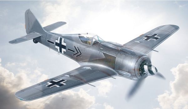 ITA2678 - Aeronave FW 190 A-8 para montar y pintar - 1
