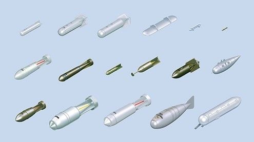 ITA2691 - Armas de aviones alemanes de la Segunda Guerra Mundial que se pueden pintar - 1