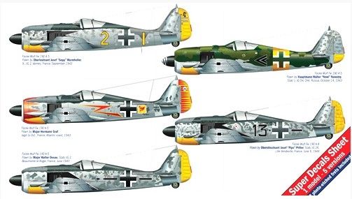 ITA2693 - Aeronave FW 190 A German Aces para montar y pintar - 1