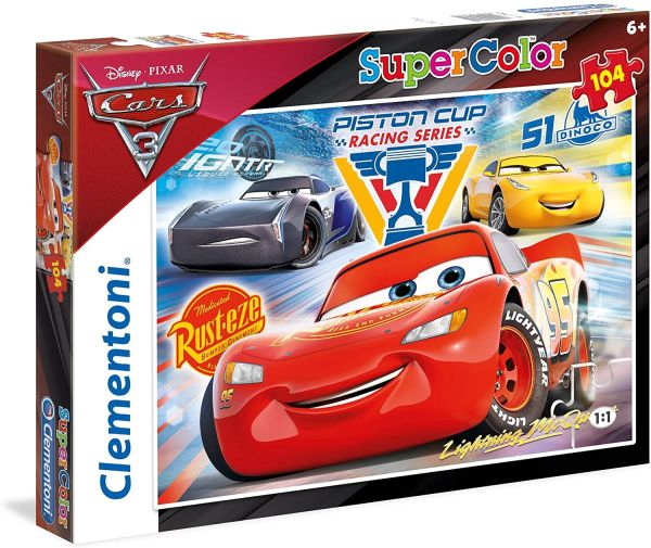 CLE27072 - Puzzle 104 Piezas CARS 3 - 1