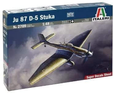 ITA2709 - Avión bombardero JU 87 D-5 Stuka para montar y pintar - 1
