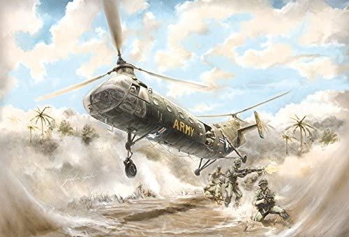 ITA2733 - Helicóptero H-21 Shawnee Flying Banana para montar y pintar - 1