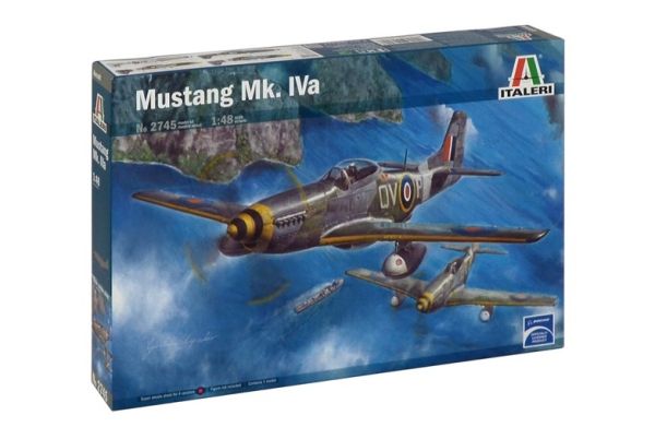 ITA2745 - Avión P51 Mustang IV/IVa para montar y pintar - 1