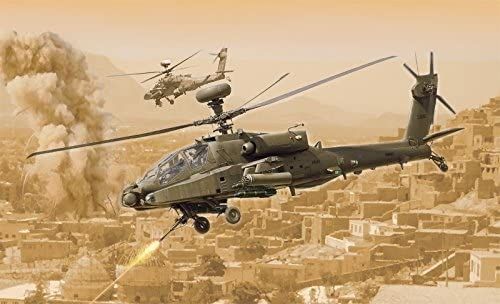 ITA2748 - Helicóptero AH-64D Apache Longbow para montar y pintar - 1