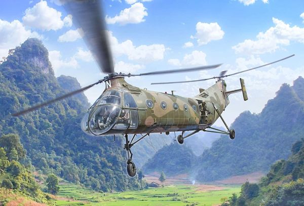 ITA2776 - Helicóptero Pirata H-34A para montar y pintar - 1