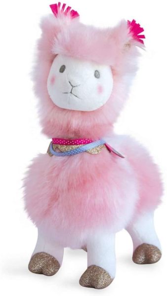HO2802 - Peluche de Llama Rosa 30 cm - 1