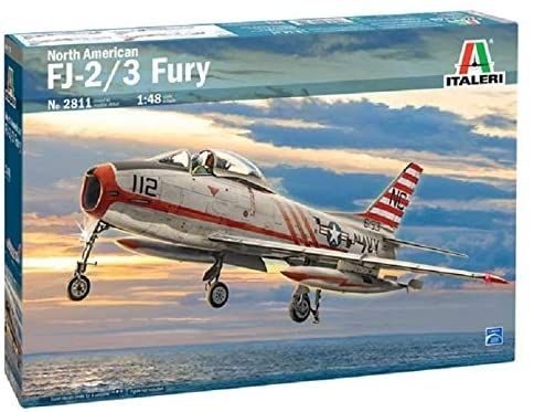 ITA2811 - Avión norteamericano FJ-2/3 Fury para montar y pintar - 1
