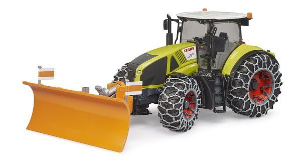 BRU3018 - CLAAS Axion 950 con pala y cadenas para nieve - 1