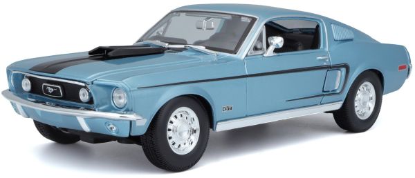 MST31167 - FORD Mustang GT Cobra Jet 1968 Azul - 1