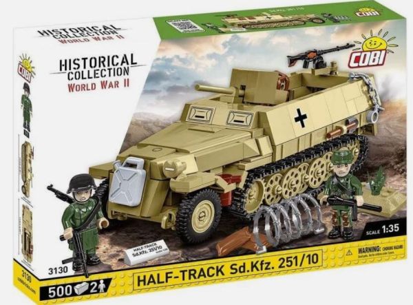 COB3130 - Vehículo militar semioruga Sd.Kfz. 251/10 - 500 piezas - 1