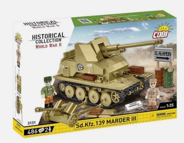 COB3131 - Sd.Kfz. 139 MARDER III - 486 piezas - 1
