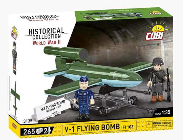 COB3135 - Avión militar V-1 Flying Bomb Fi 103 - 265 piezas - 1