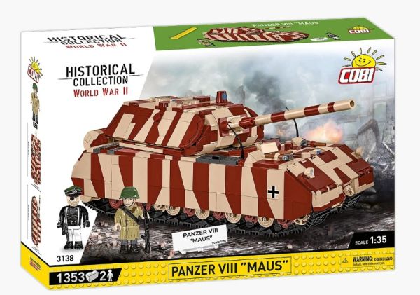 COB3138 - Tanque PANZER VIII Maus - 1353 piezas - 1