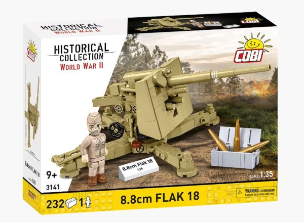 COB3141 - Cañón 8,8 cm Flak 18 - 232 piezas - 1