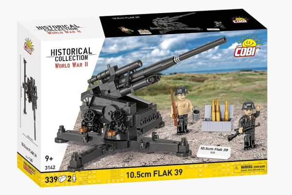 COB3142 - Cañón 10,5 cm Flak 39 - 339 piezas - 1