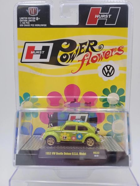 M2M-31500-HS32 - VOLKSWAGEN Beelte Deluxe USA Modelo 1953 HURST POWER FLOWERS en blister - 1
