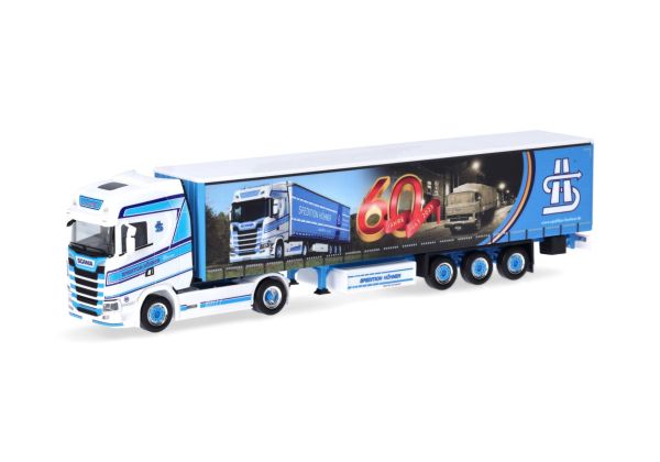 HER317306 - SCANIA CS20 HD 4x2 con remolque HOHNER de 3 ejes - 1