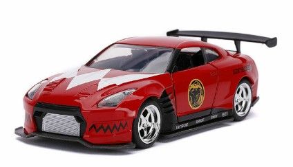 JAD31827 - NISSAN GT-R (R35) POWER RANGER Rojo - 1
