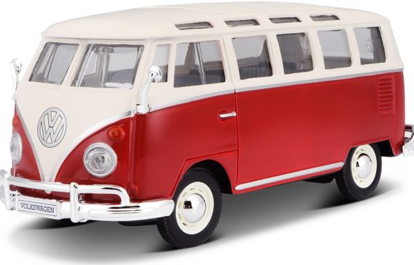 MST31956 - Furgoneta Volkswagen Samba roja - 1