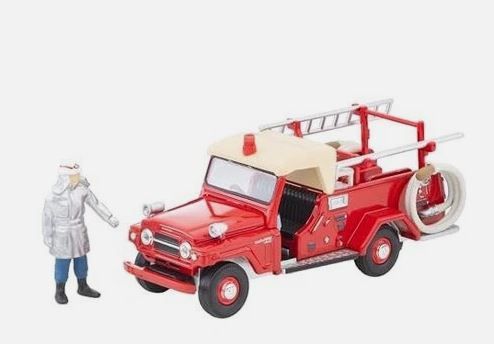 TOMLV-31C - Bombero de Nissan Patrol con figura - 1